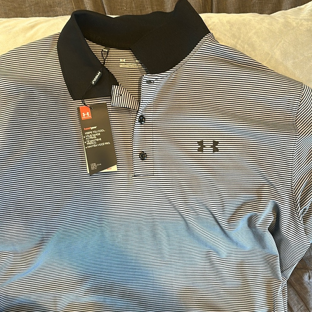 Under armour mens golf shirt xxl